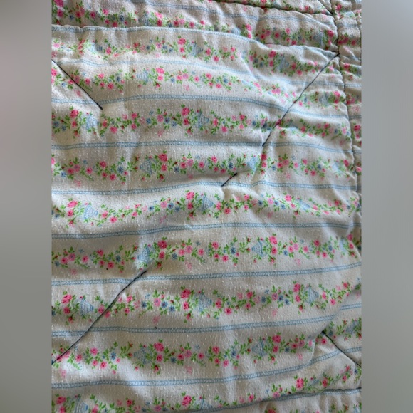 Vintage Handmade Custom Made Baby Animal Quilt Blanket Retro 45”x60” - Picture 16 of 16